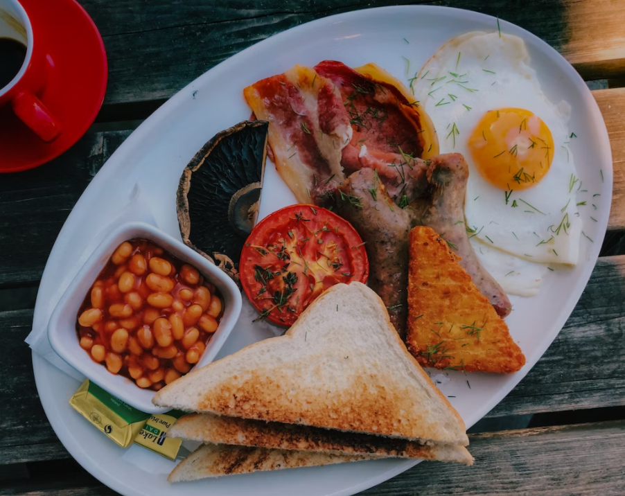 English Breakfast Plate