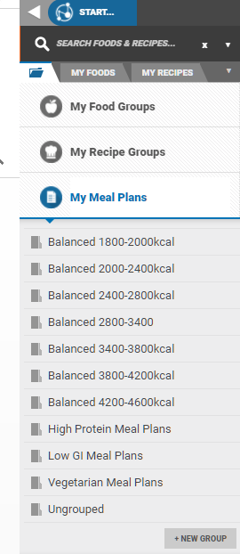 Attaching Meal Plans to Clients