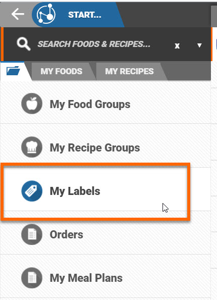 Creating a Food Label