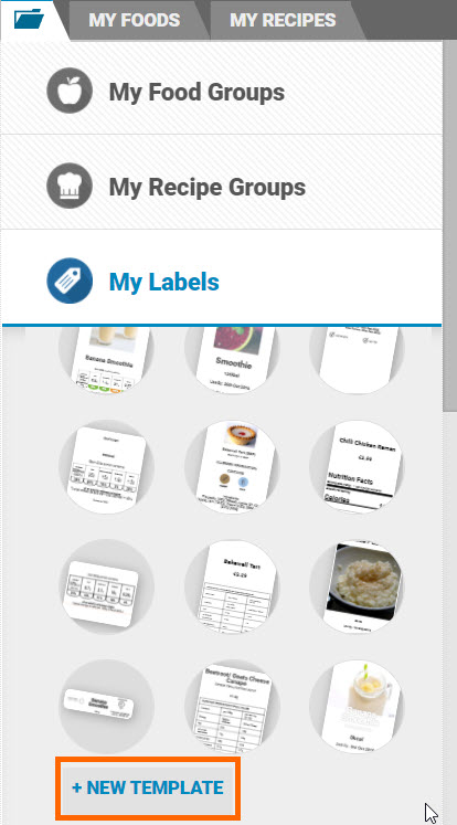 Creating a Food Label