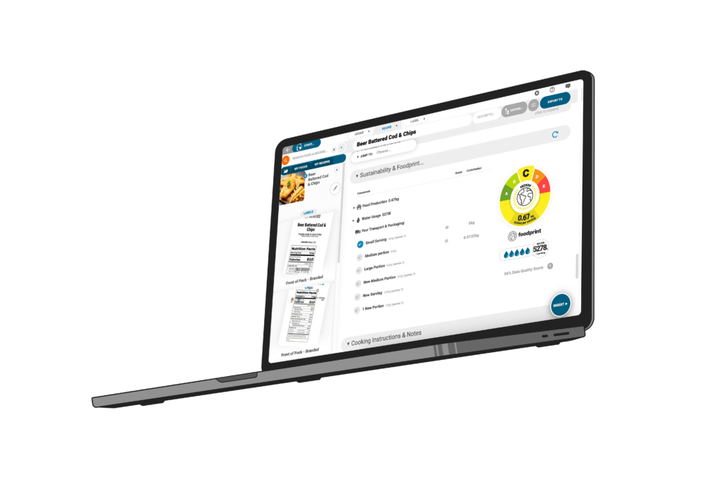 foodprint on laptop compressed