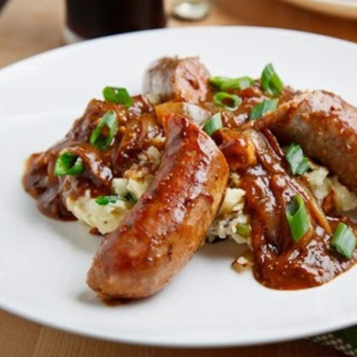 Cumberland Sausage & Mash.